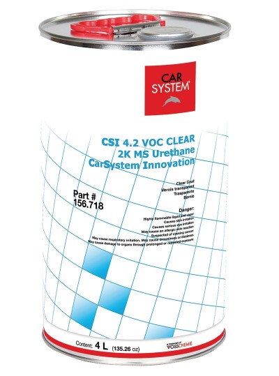 156.718 CSI 4.2 VOC Clear Coat Kit (hardener included)